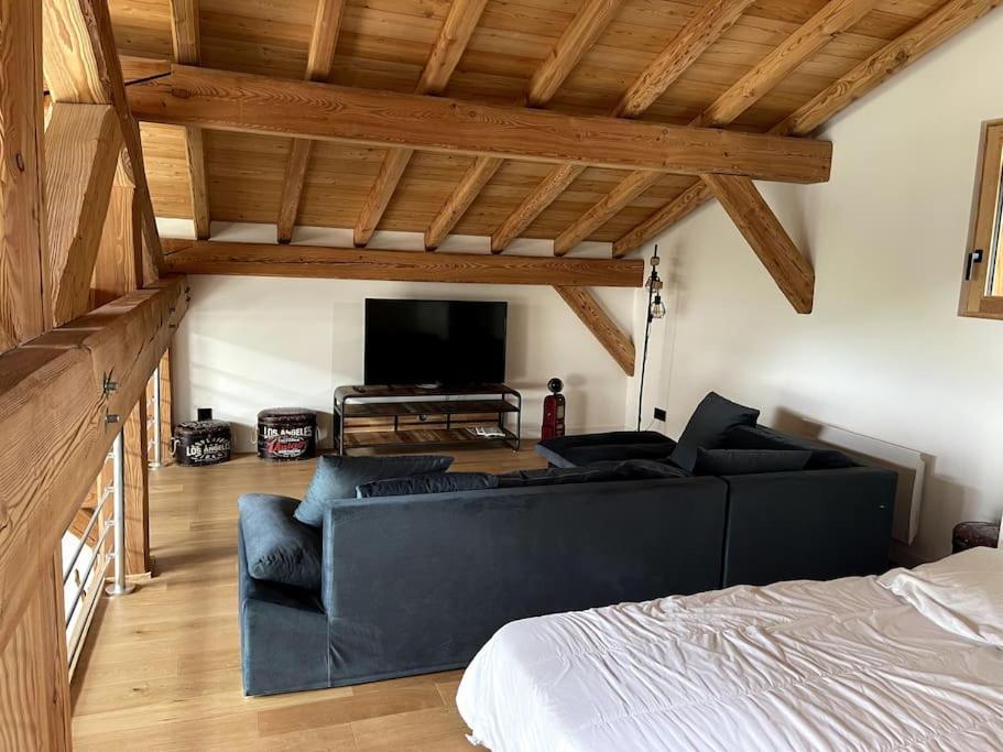 Megeve Demi Quartier Chalet 12 P Exterior photo