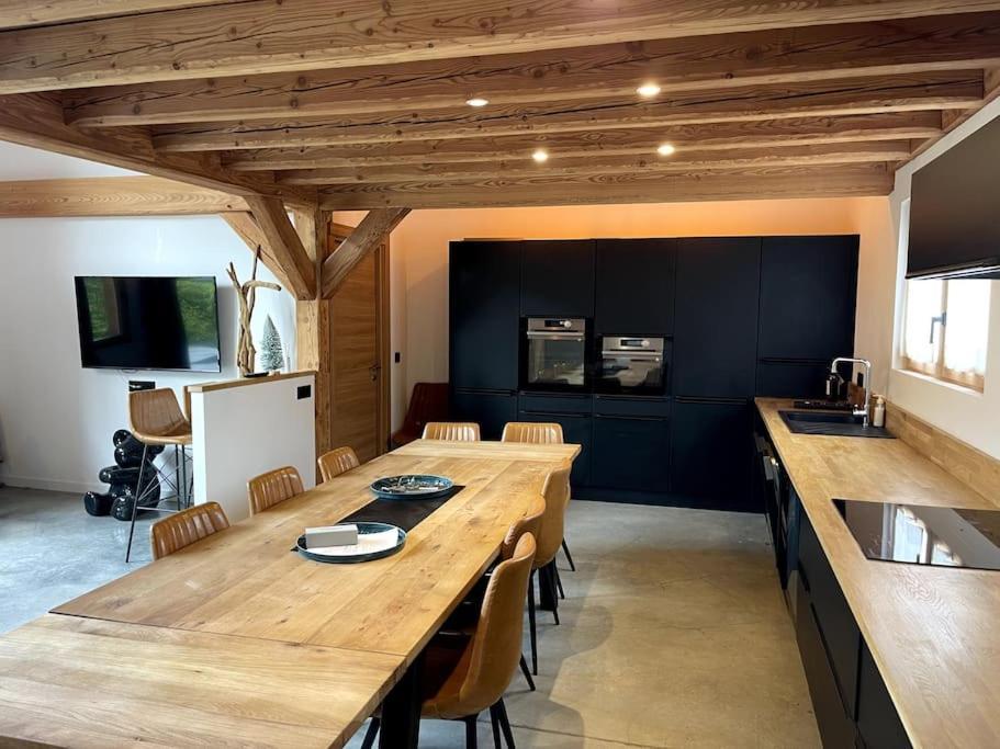 Megeve Demi Quartier Chalet 12 P Exterior photo