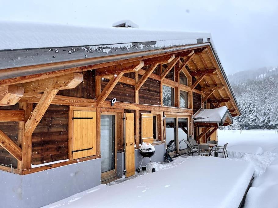 Megeve Demi Quartier Chalet 12 P Exterior photo